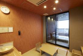 プライベートな時間を過ごせる貸切個室露天風呂