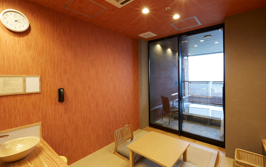 【切石風呂】薔薇