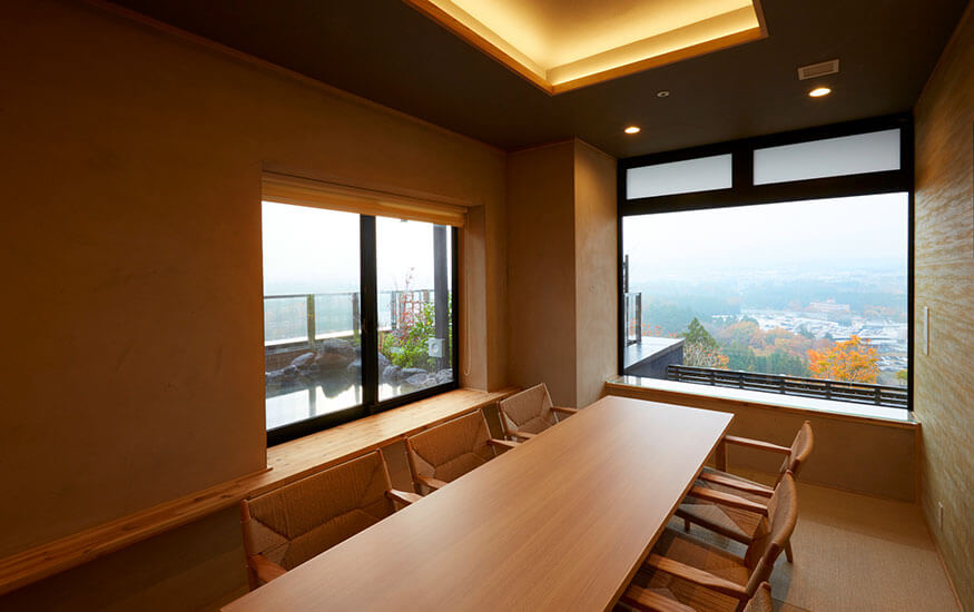 【岩風呂】花水木